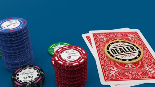Poker Table and a lucky player preview image